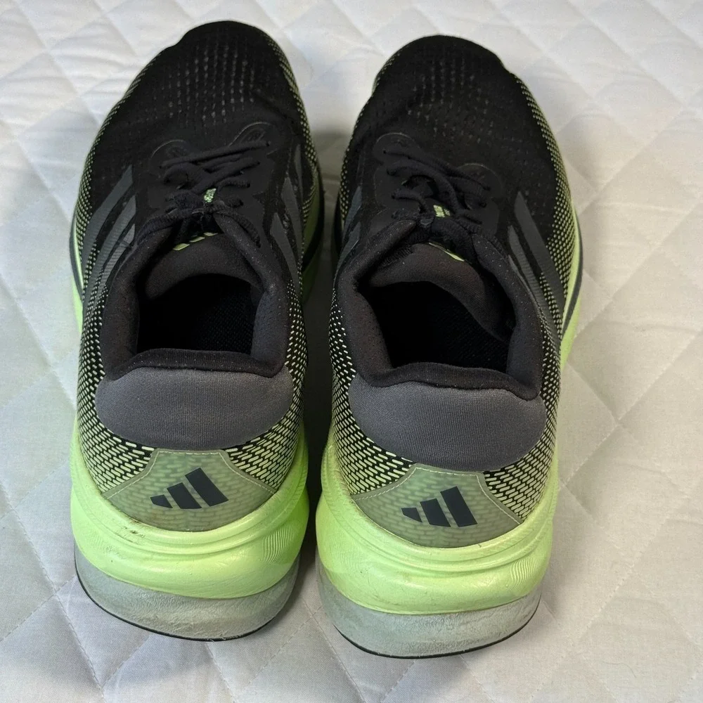 ADIDAS Supernova Rise MEN'S Size 11 RESPONSE PACE RUNNING SHOES Black/White - Picture 2 of 8